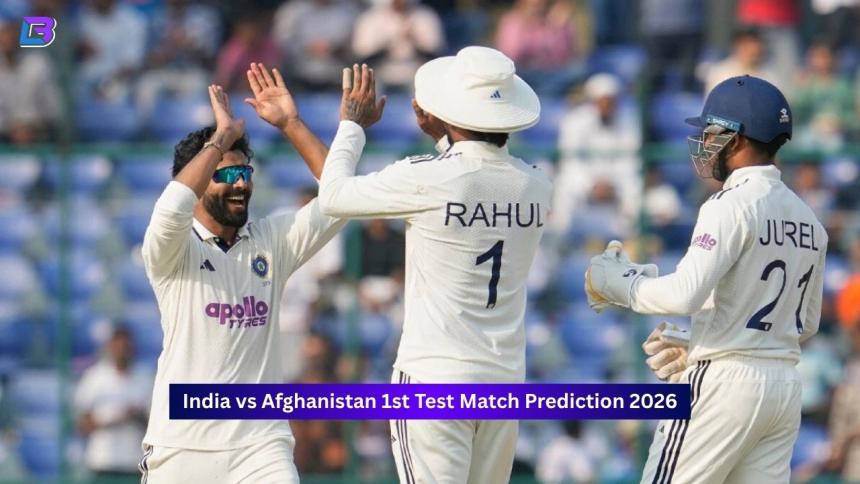 India vs Afghanistan, 1st Test match 2026