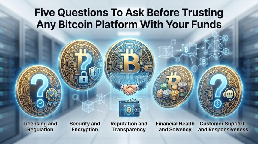 Five Questions To Ask Before Trusting Any Bitcoin Platform With Your Funds