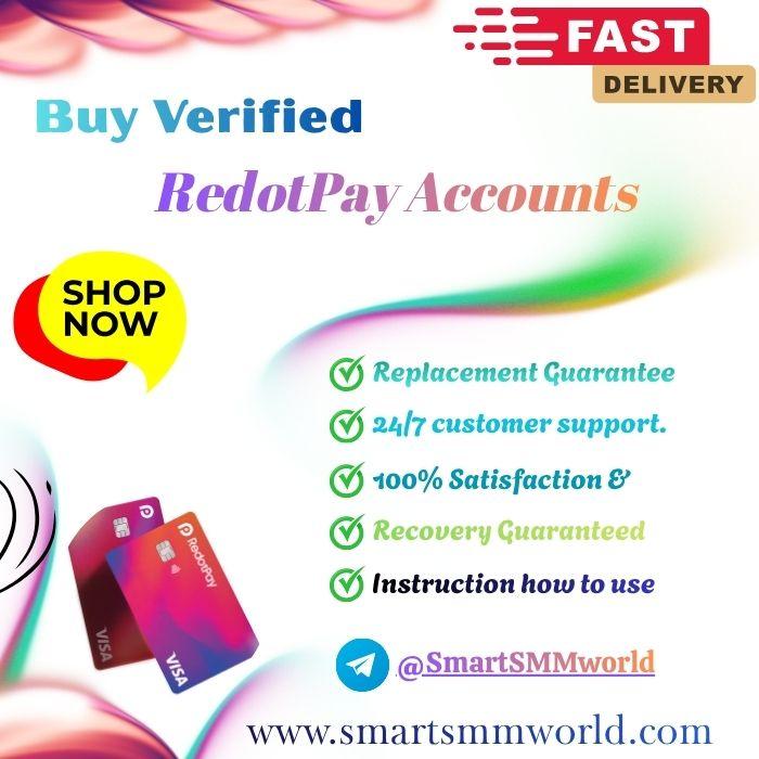 Buy Verified RedotPay Account-100% Reliable & Safe site  fast order now