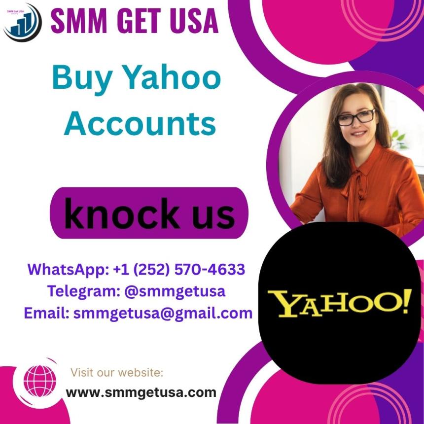 Buy Yahoo Accounts – Aged & Verified Yahoo Accounts for Instant Use from smmgetusa.com