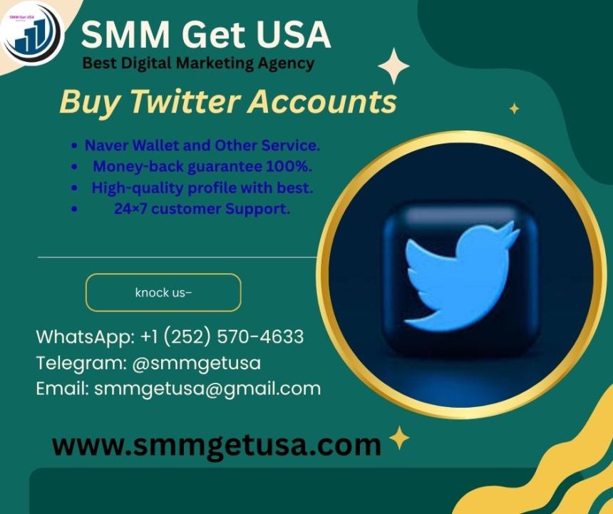 Premium Twitter Accounts – Fast Delivery & Non-Drop Guarantee from smmgetusa.com