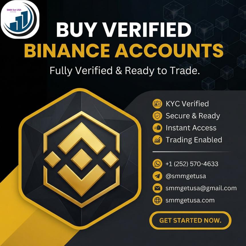 Buy Fully Verified Binance Accounts – No Withdrawal Limits from smmgetusa.com
