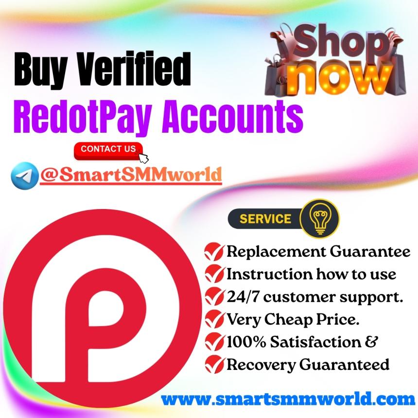 Buy Verified RedotPay Accounts Instantly Secure & Ready to Use