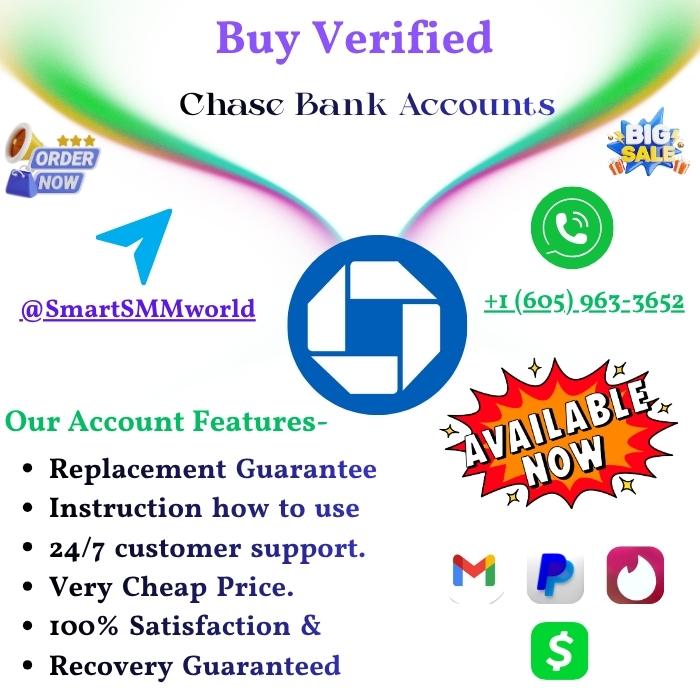 Buy Verified Chase Bank Account - Quick, Safe & Trusted Setup from Smartsmmworld Shop