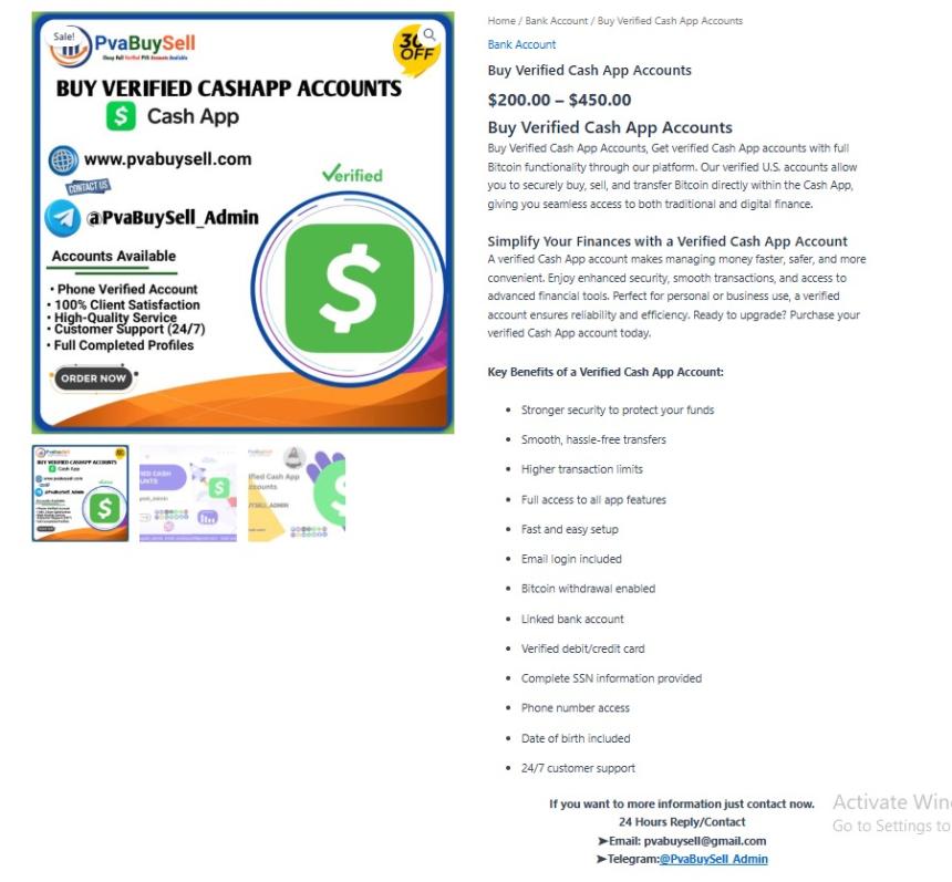 Buy Verified Cash App Accounts – 100% Secure & Ready to Use