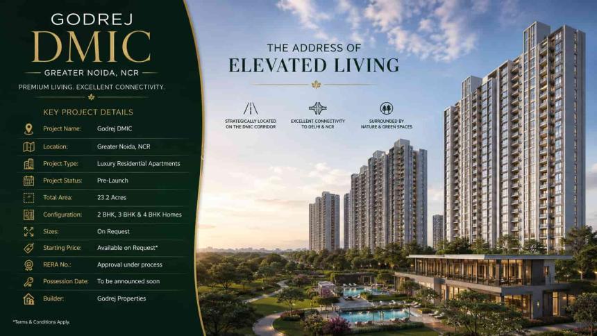Godrej DMIC Possession Date, Construction Updates, and Project Status