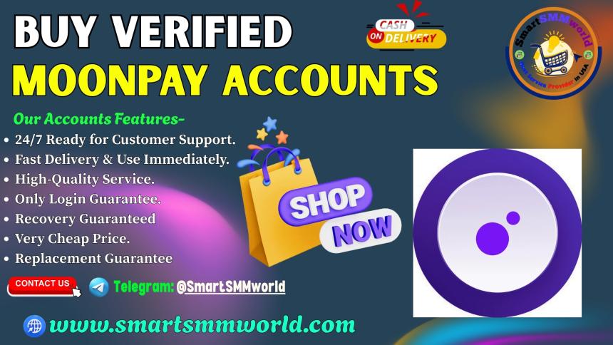 12 Best Places to Buy,ing Verified Moonpay Accounts