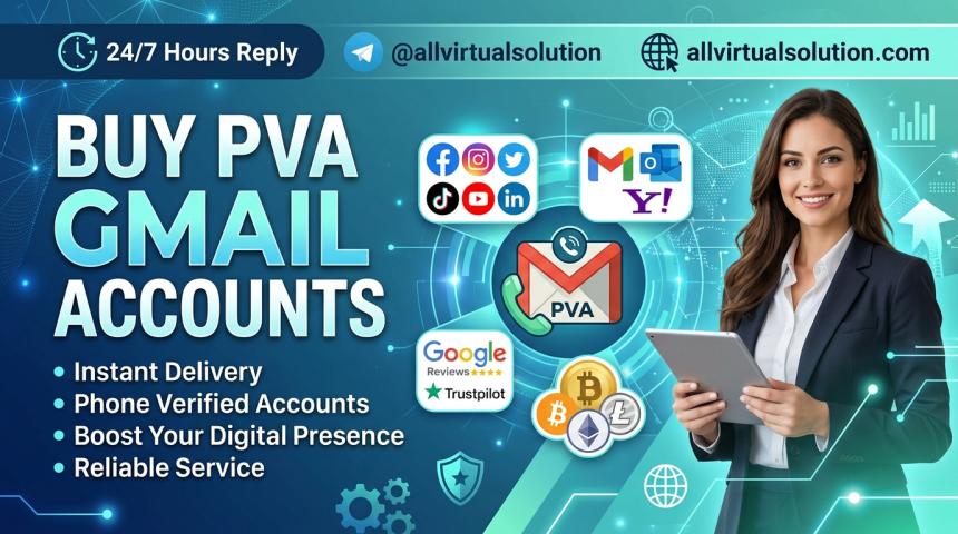 Best Online 9 Places to Buy PVA Gmail Accounts Online Worldwide Service in 2087