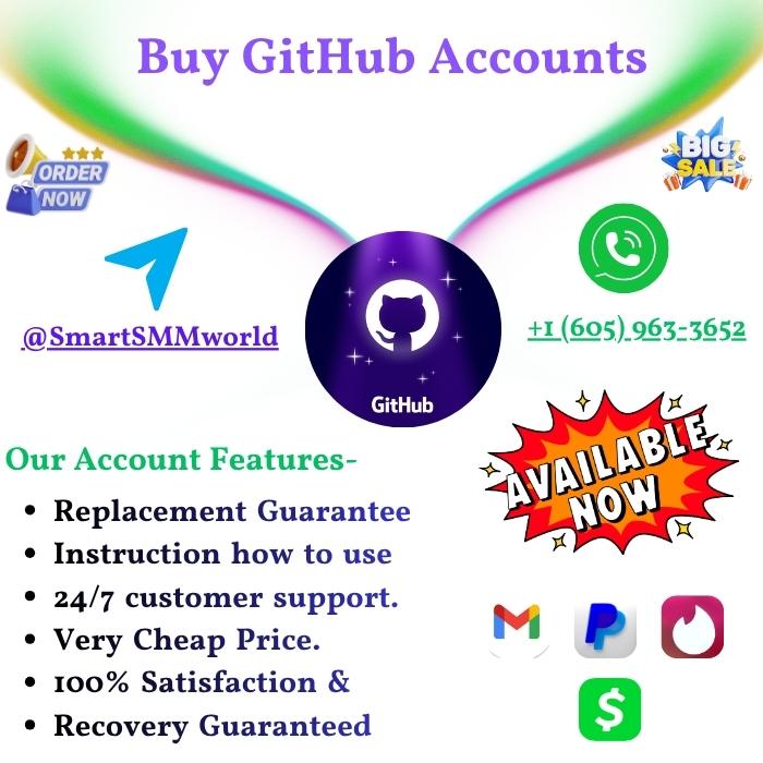 Buy GitHub Accounts - Quick, Safe & Trusted Setup Get it from smartsmmworld