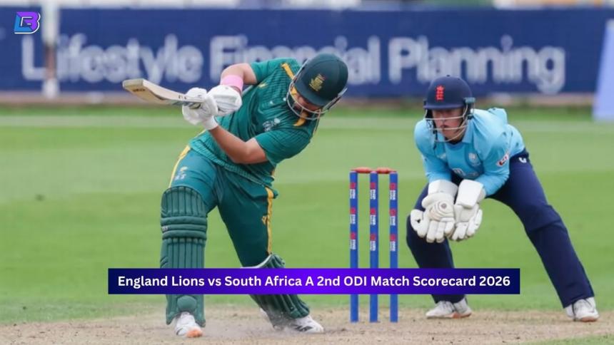 England Lions vs South Africa A, 2nd ODI Match 2026