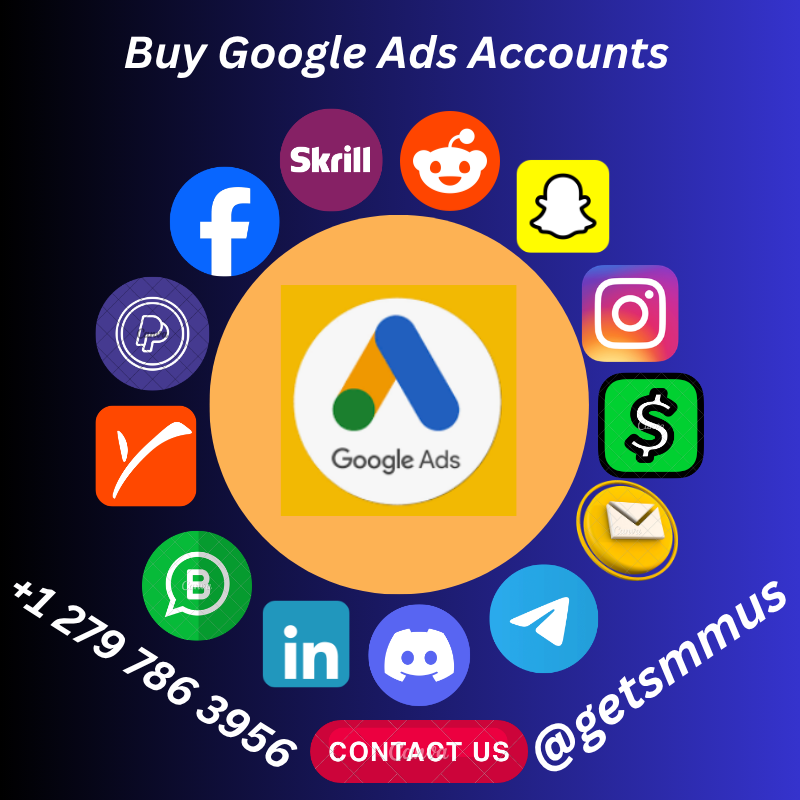 Buy Google Ads Accounts (PVA & 100% Phone Verified)