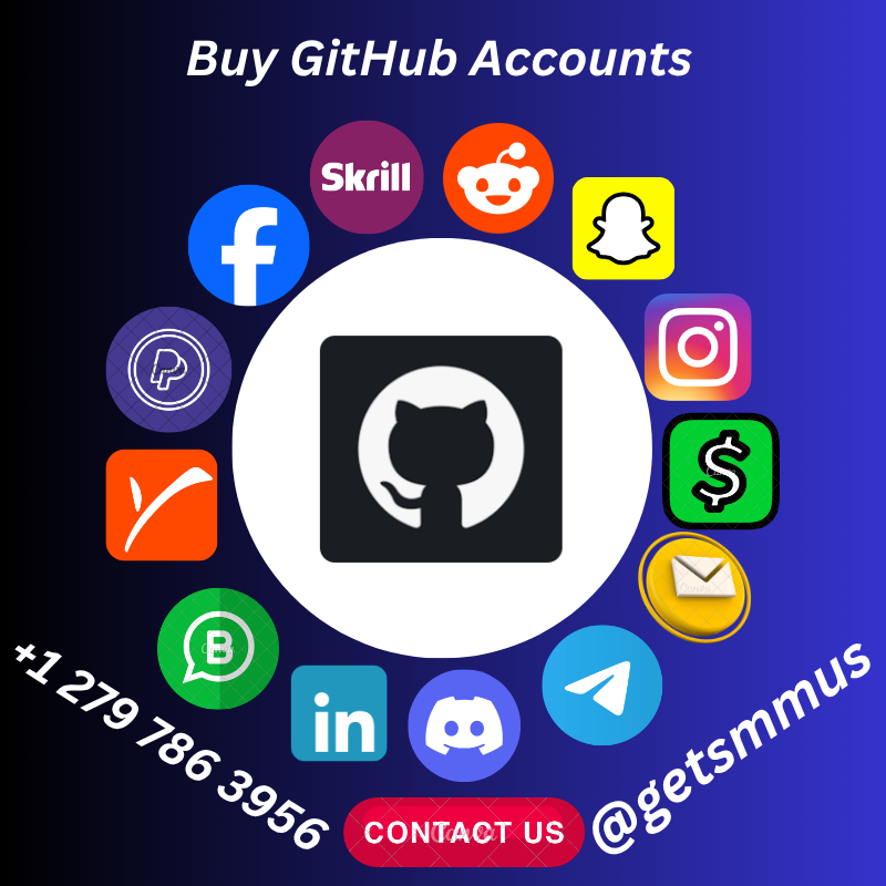 Buy GitHub Accounts (PVA & 100% Phone Verified)