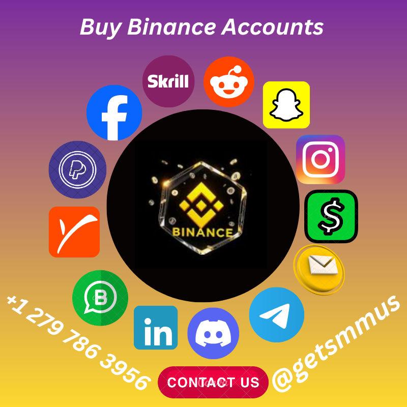 Buy Binance Accounts (PVA & 100% Phone Verified)