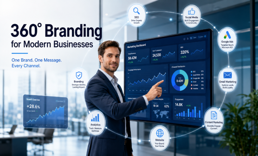 What Does '360° Branding' Really Mean for Modern Businesses?
