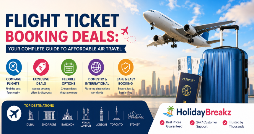 Flight Ticket Booking Deals: Your Complete Guide to Affordable Air Travel