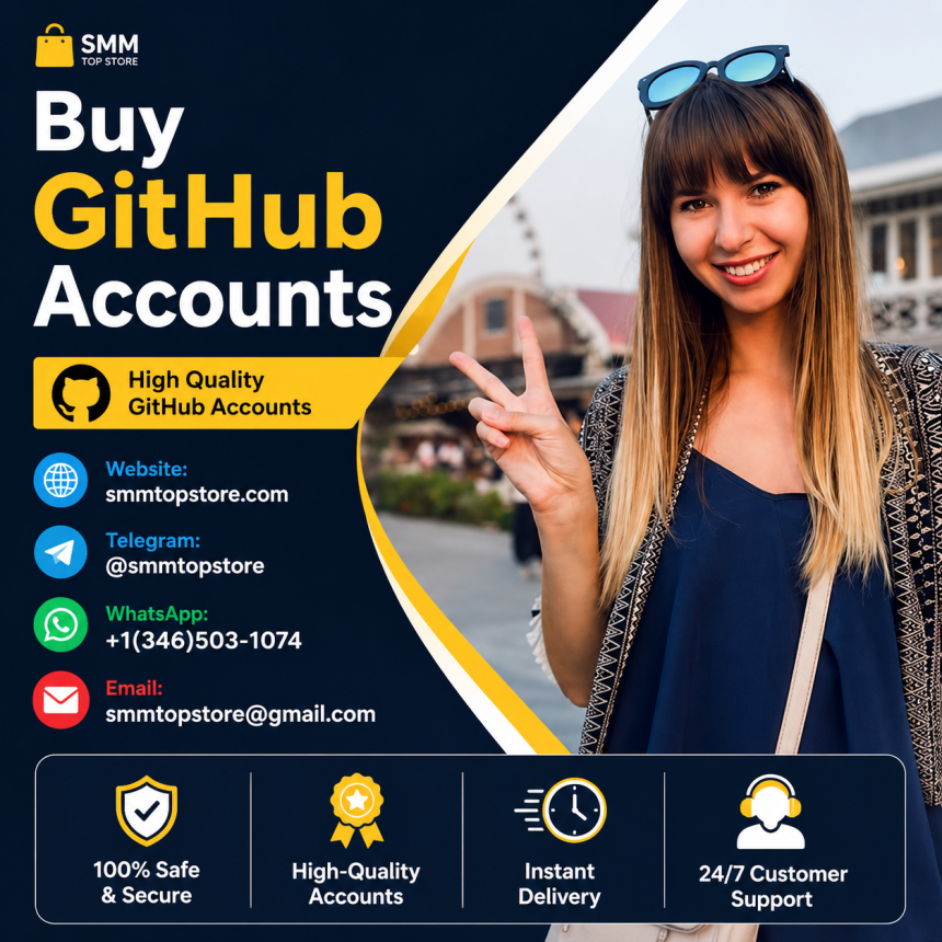 A Guide to Easily Buying Second-Hand GitHub Accounts - smmtopstore