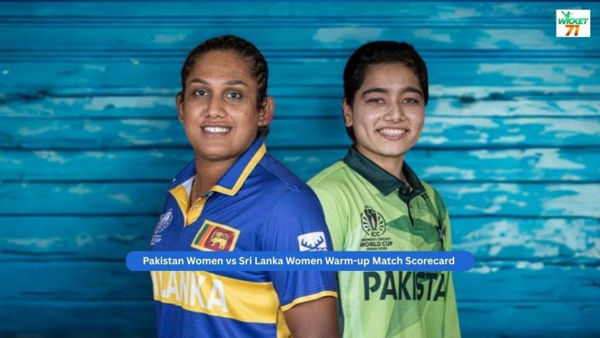 Pakistan Women vs Sri Lanka Women Warm-up Match Scorecard