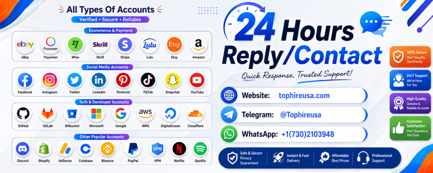 Top 12 Trusted Marketplaces to Bu-y Old. Facebook  Accounts,