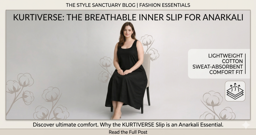 Best Inner Slip for Anarkali A-Line Dresses \ KurtiVerse