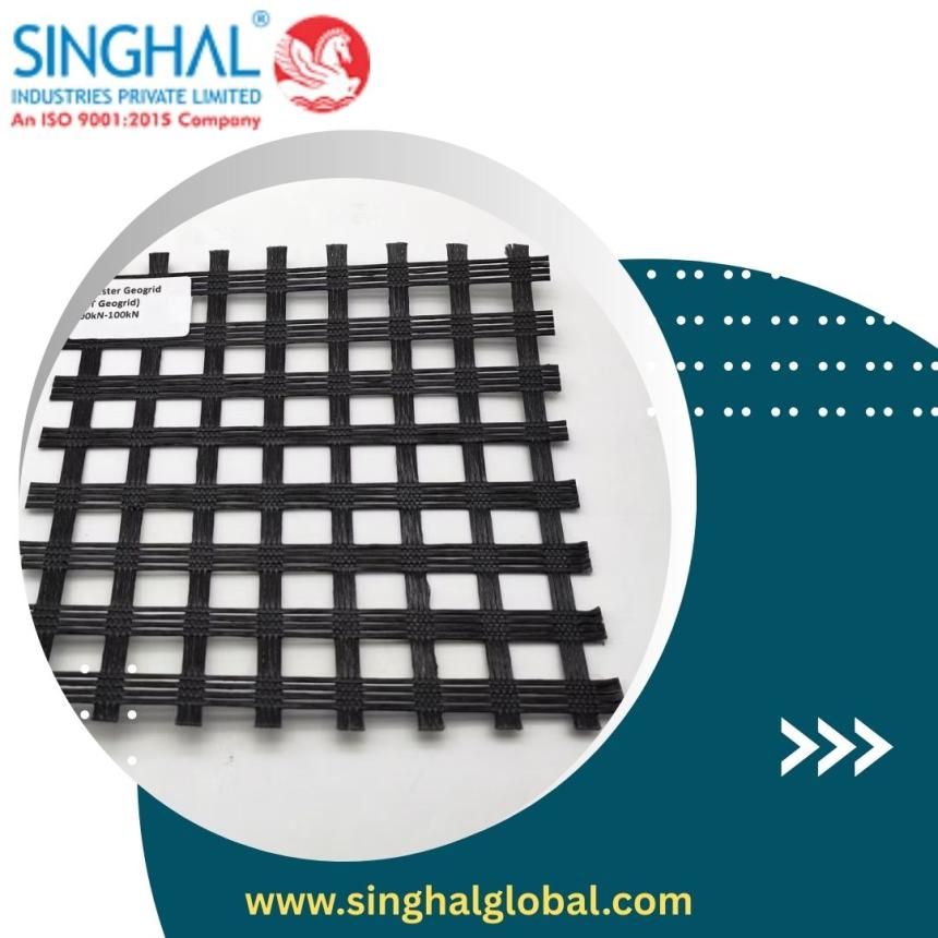 Precision Polyester Geogrid For Superior Load Distribution