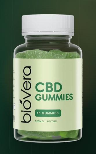 How do Biovera CBD Gummies help reduce pain?