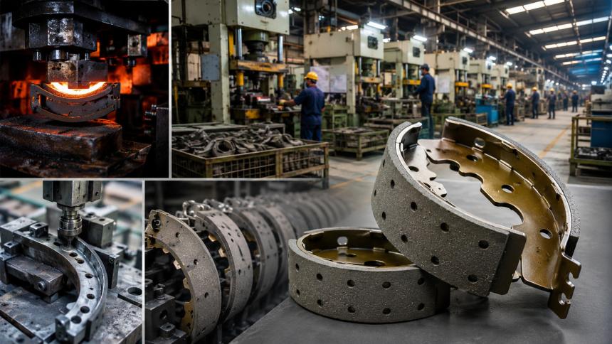 Step-by-Step Automobile Brake Shoe Manufacturing Plant Setup Guide for Entrepreneurs