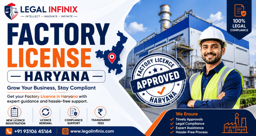 Factory License in Haryana: Registration, Renewal & Factory Licence Fees in Haryana