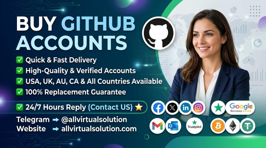 ✅ Special Offer Buy GitHub Accounts (Bulk, Aged & PVA) from allvirtualsolution in 2k71