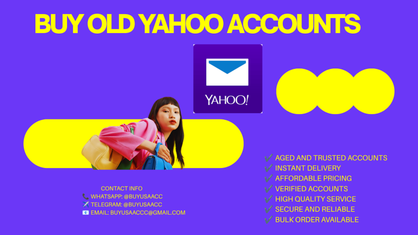 Buy Aged Yahoo Accounts with Instant Delivery - BuyUSAAcc