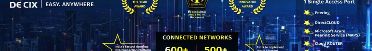 DE-CIX India Internet Exchange
