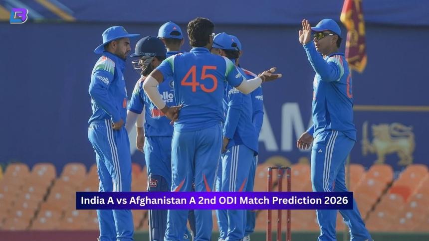 India A vs Afghanistan A, 2nd Match, Tri Nation A ODI Series In Sri Lanka 2026