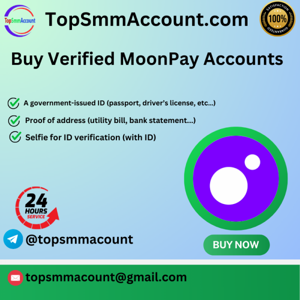 Buy Verified MoonPay Accounts 2026