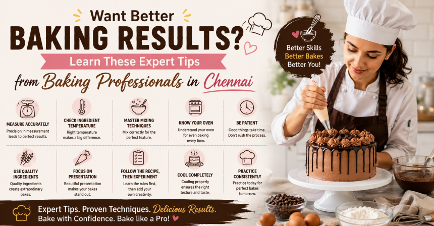 Want Better Baking Results? Learn These Expert Tips from Baking Professionals in Chennai
