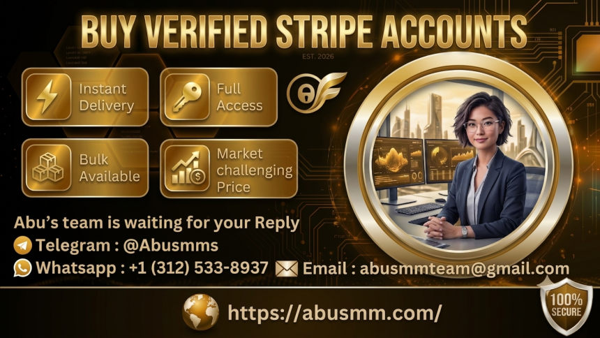 B-u-y  Veri-fied  Stripe Account For Scalable Online Store – No Holding Limits
