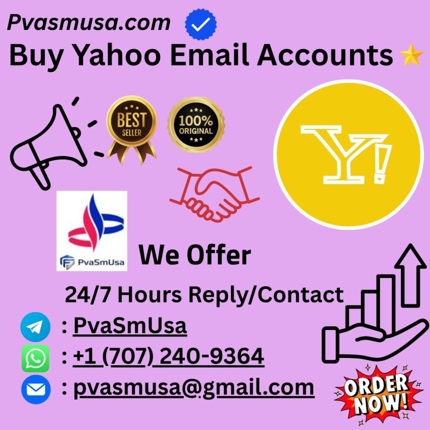 Top 6 Sites to B¬u¬y Yahoo ,,Accounts in 2026...