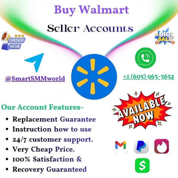 Trusted Platform to Buy Walmart Seller Accounts Online best site