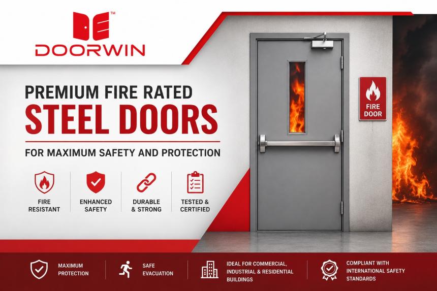 Premium Fire Rated Steel Doors for Maximum Safety and Protection