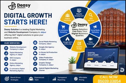 Digital Marketing Agency in Jaipur – Grow Your Business Online with Deasy Solution