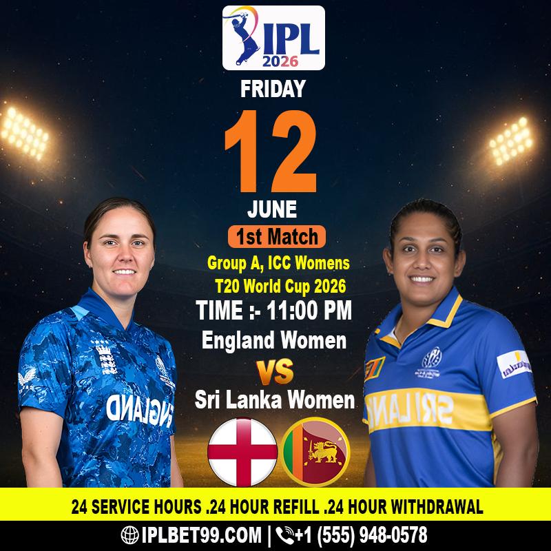 Online Cricket ID Tracks England Women vs Sri Lanka Women.