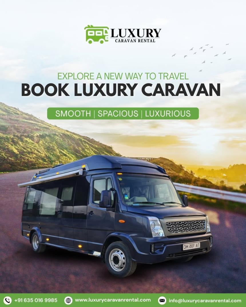 Best Caravan on Rent in Delhi – Luxury Camper Van Rental Services