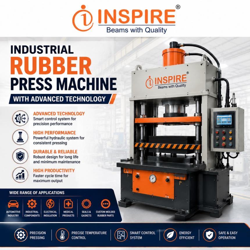 Industrial Rubber Press Machine with Advanced Technology