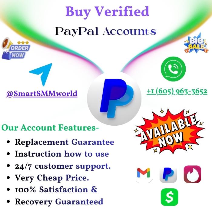 Buy Verified PayPal Accounts - Quick, Safe & Trusted Setup make the best site from smartsmmworld