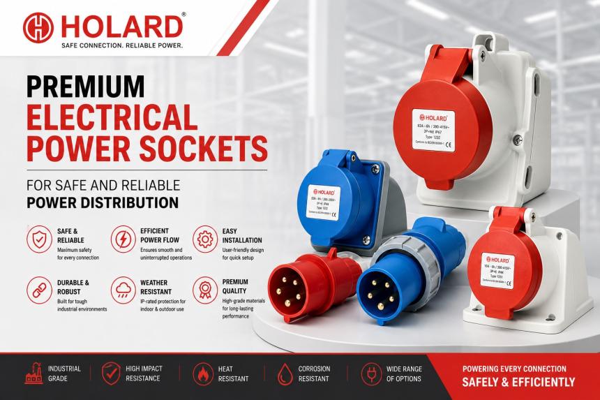 Premium Electrical Power Sockets for Safe and Reliable Power Distribution