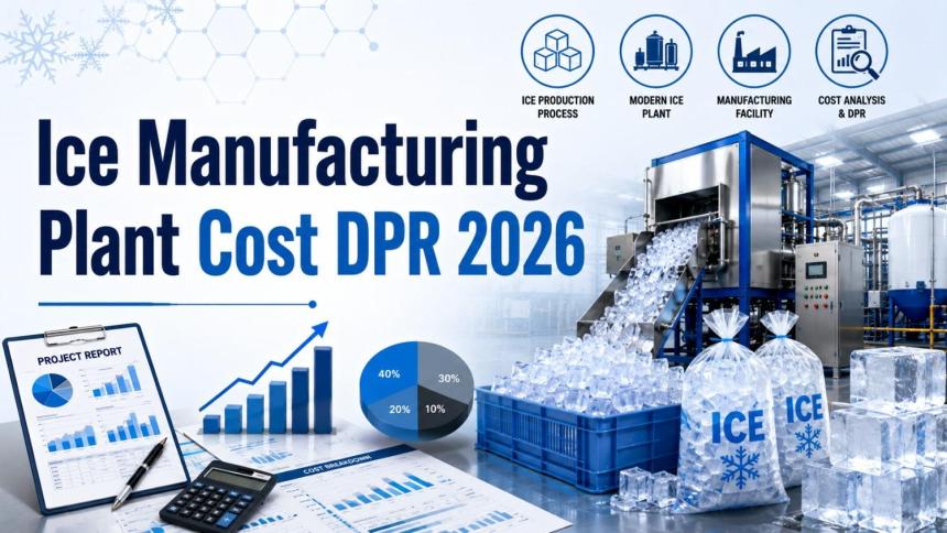 Setting up an Ice Manufacturing Plant 2026: Detail Project Report, Cost and Revenue