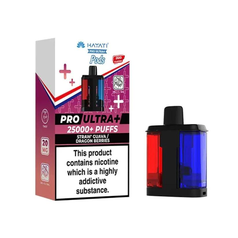Hayati Pro Ultra Plus 25000 Pods High Capacity Flavor & Smooth Hit Device