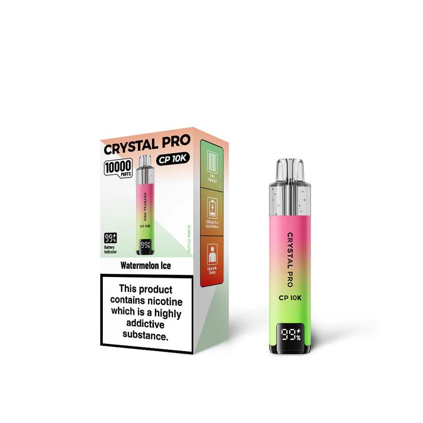 Crystal Pro CP 10000 Disposable Box of 5 – High Capacity Vape Series