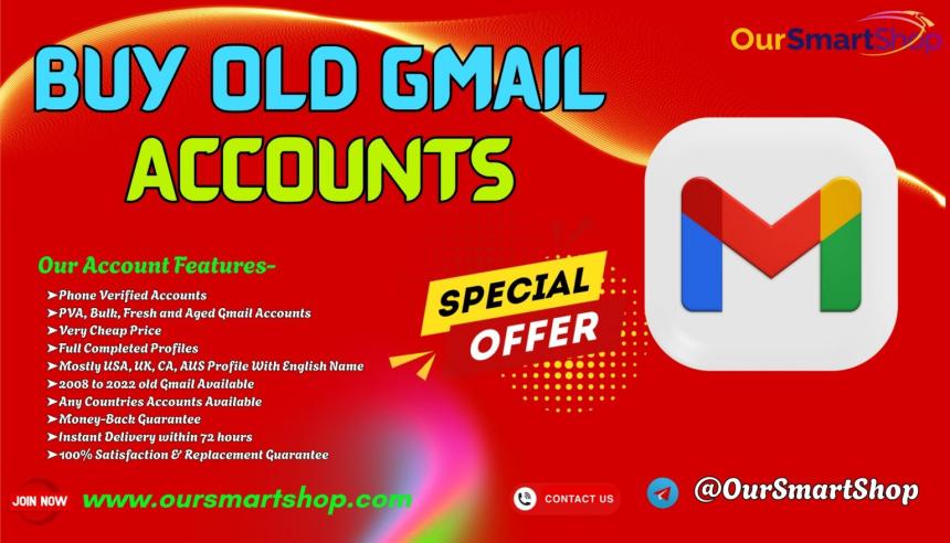 Top 03 Wibesite  to Buy Old Gmail Accounts for Secure