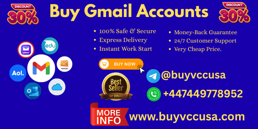 08 Best Sites to Buy old Gmail Accounts (PVA & Cheap)