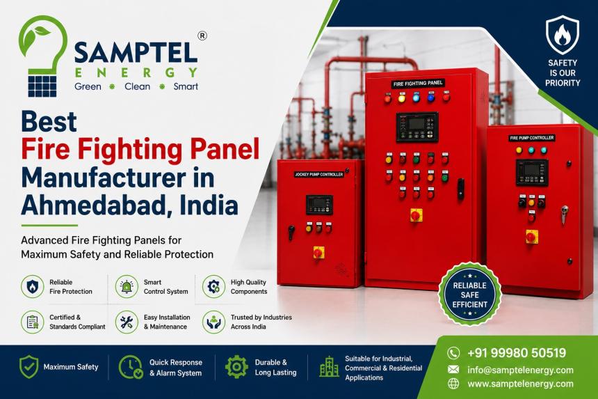 Best Fire Fighting Panel Manufacturer in Ahmedabad, India