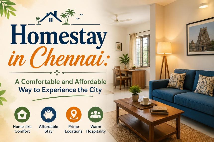 Homestay in Chennai: A Comfortable and Affordable Way to Experience the City